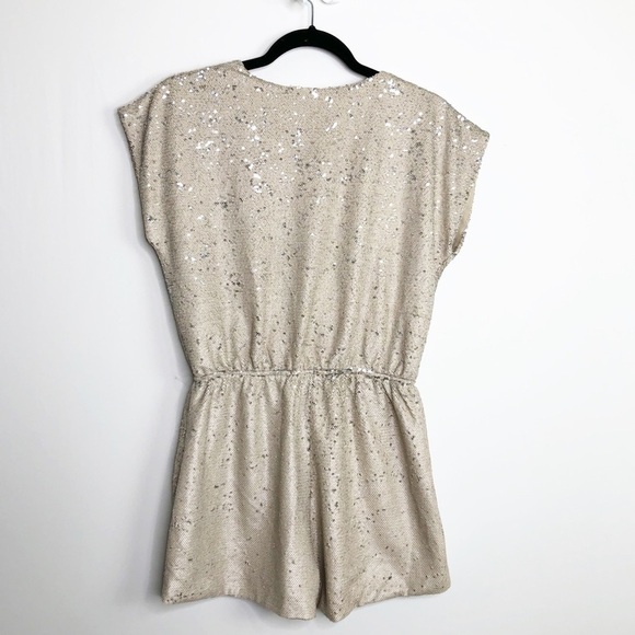 HONEY punch golden sequin romper - Picture 4 of 12
